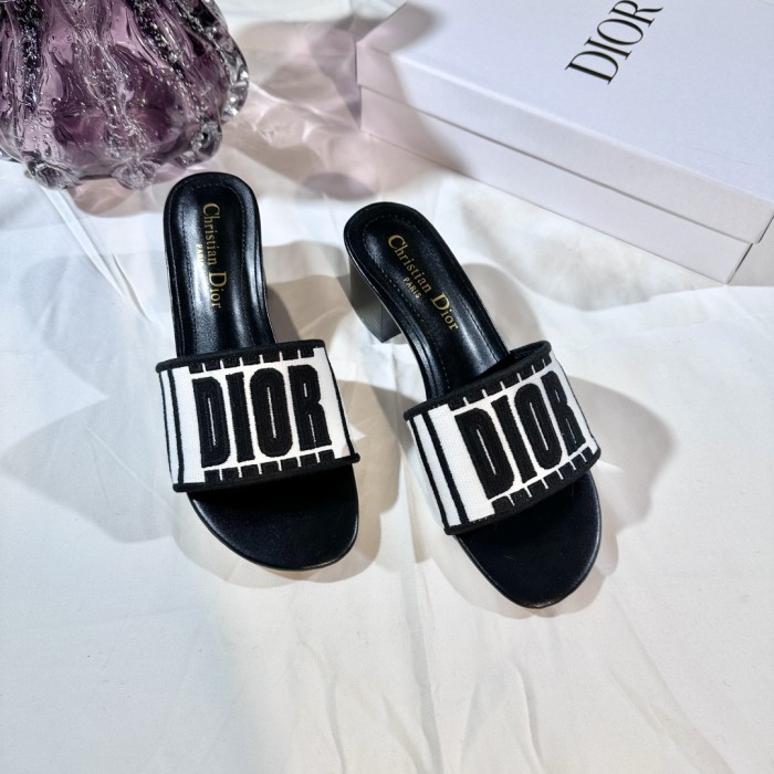 Women heel slipper shoes, size 35-42, with box,SS50-269