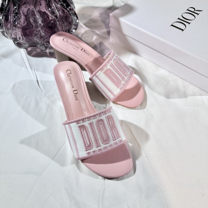 Women heel slipper shoes, size 35-42, with box,SS50-268