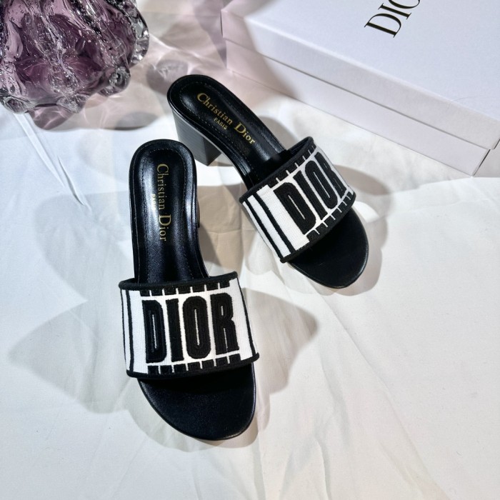 Women heel slipper shoes, size 35-42, with box,SS50-269