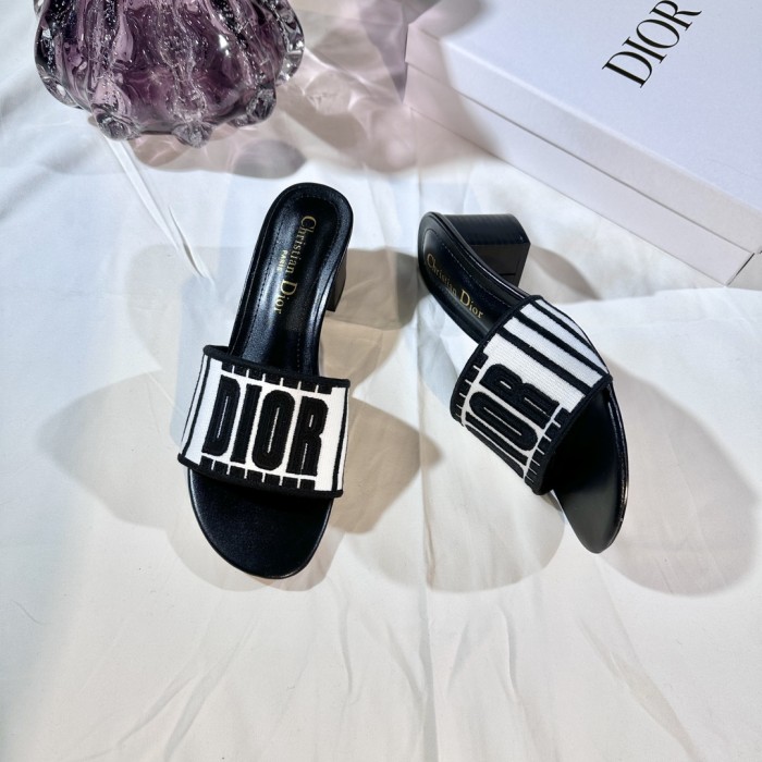 Women heel slipper shoes, size 35-42, with box,SS50-269