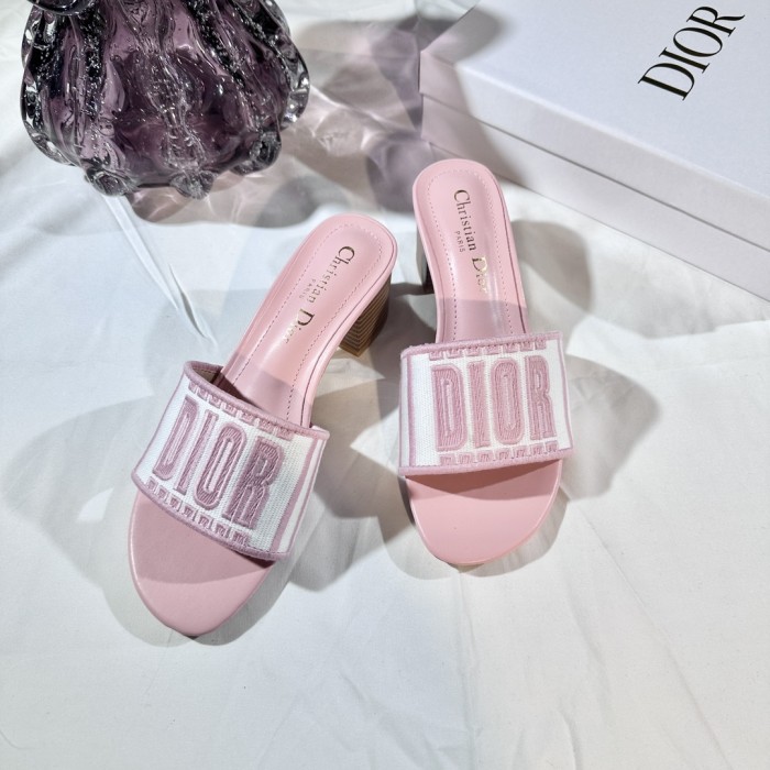 Women heel slipper shoes, size 35-42, with box,SS50-268
