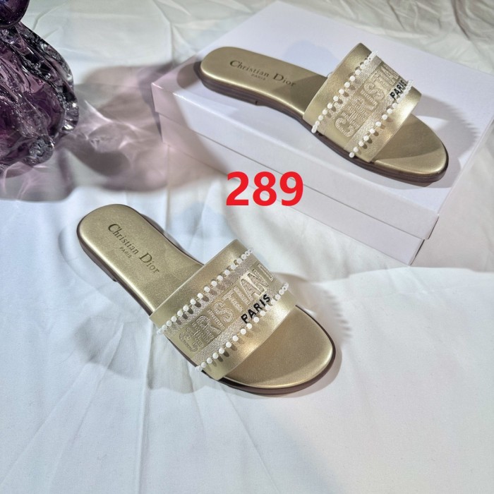 Women flat slipper shoes, size 35-42, with box,SS50-289