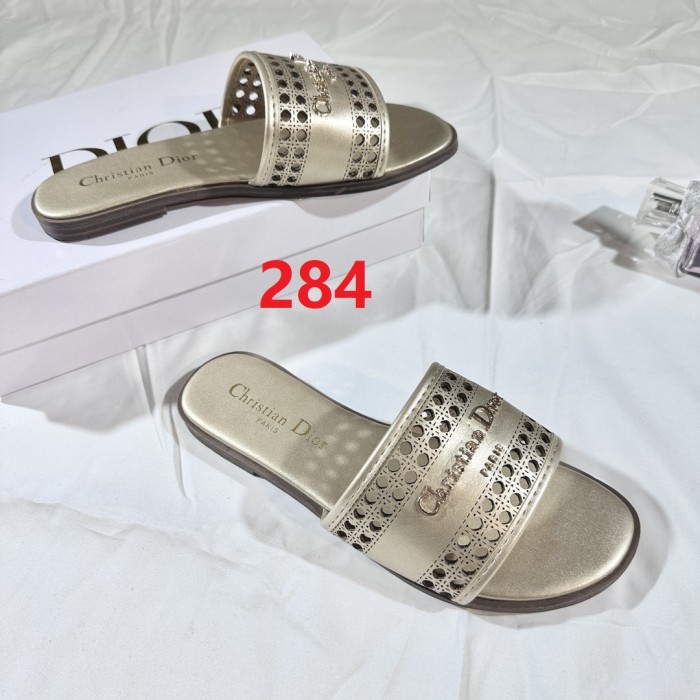 Women flat slipper shoes, size 35-42, with box,SS50-284