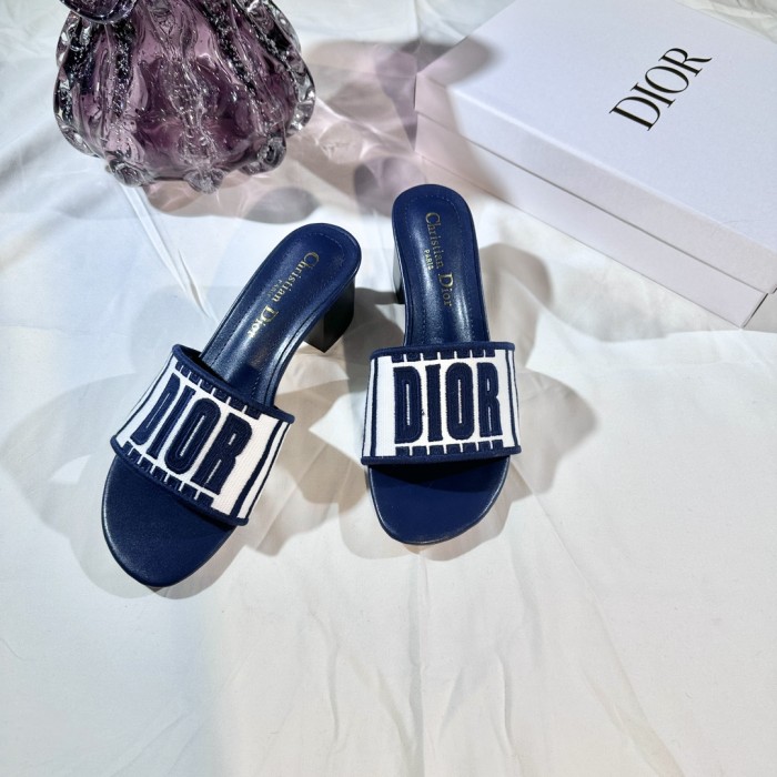 Women heel slipper shoes, size 35-42, with box,SS50-271
