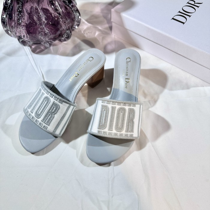 Women heel slipper shoes, size 35-42, with box,SS50-270