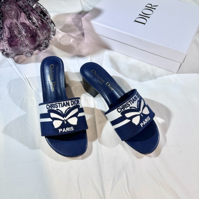 Women heel slipper shoes, size 35-42, with box,SS50-276