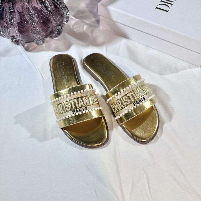 Women flat slipper shoes, size 35-42, with box,SS50-287