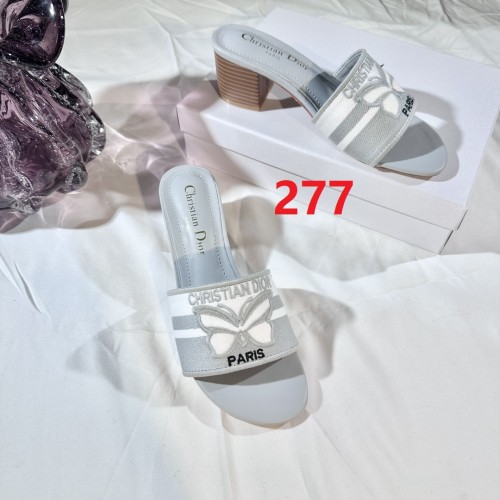 Women heel slipper shoes, size 35-42, with box,SS50-277
