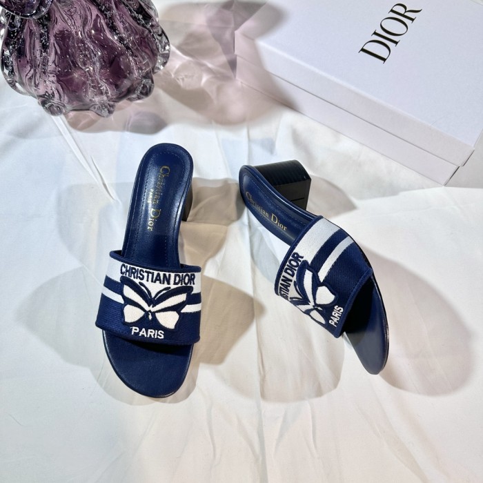 Women heel slipper shoes, size 35-42, with box,SS50-276