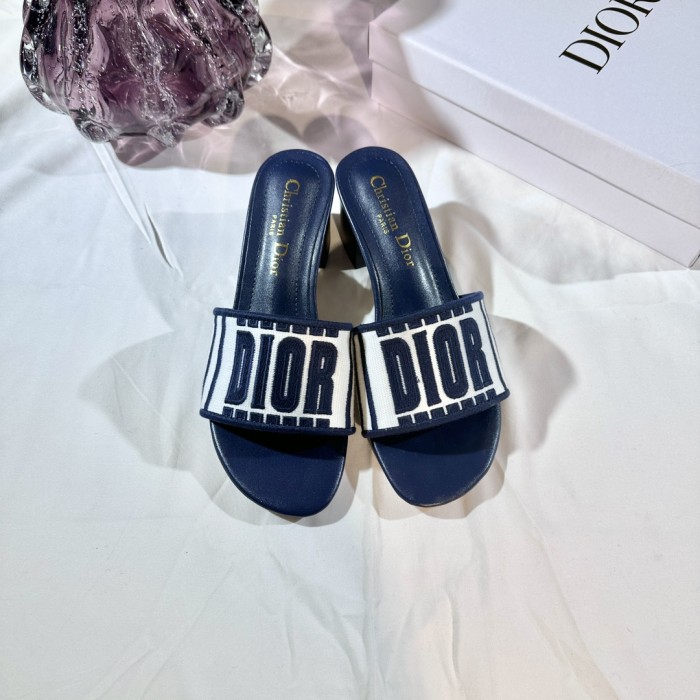 Women heel slipper shoes, size 35-42, with box,SS50-271