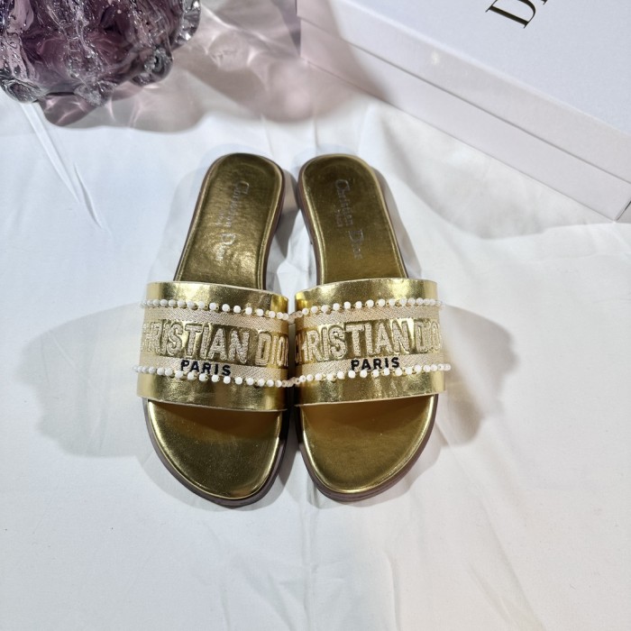 Women flat slipper shoes, size 35-42, with box,SS50-287