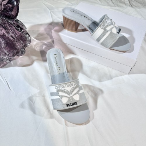 Women heel slipper shoes, size 35-42, with box,SS50-277