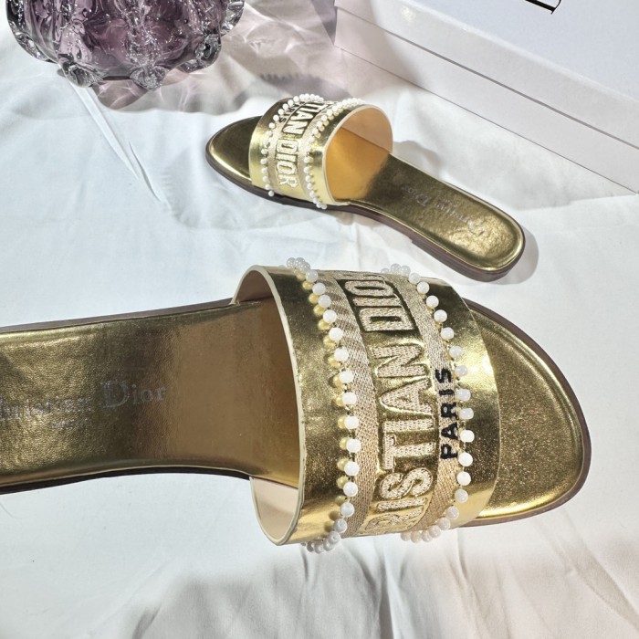 Women flat slipper shoes, size 35-42, with box,SS50-287