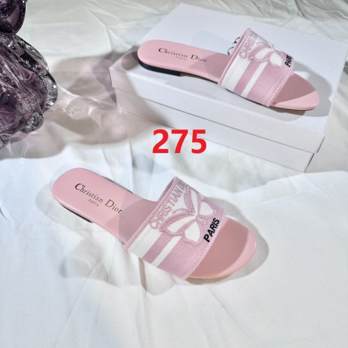 Women flat slipper shoes, size 35-42, with box,SS50-275