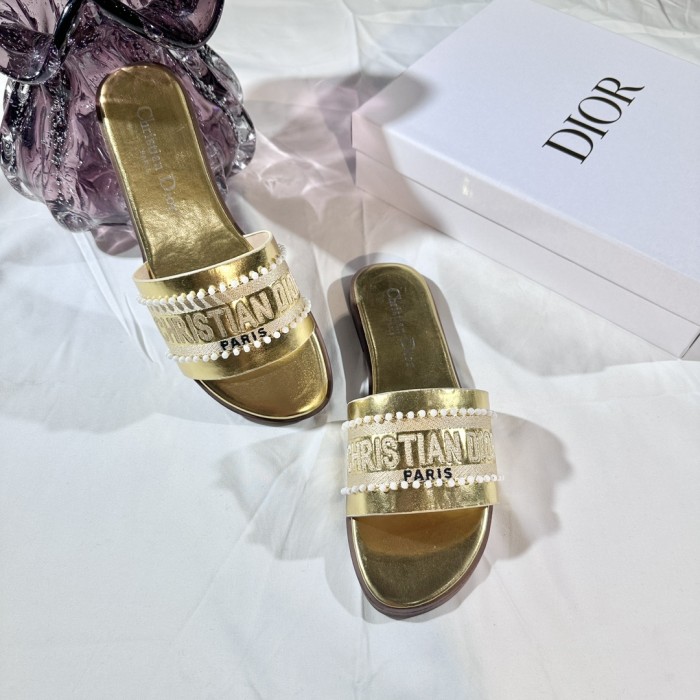 Women flat slipper shoes, size 35-42, with box,SS50-287