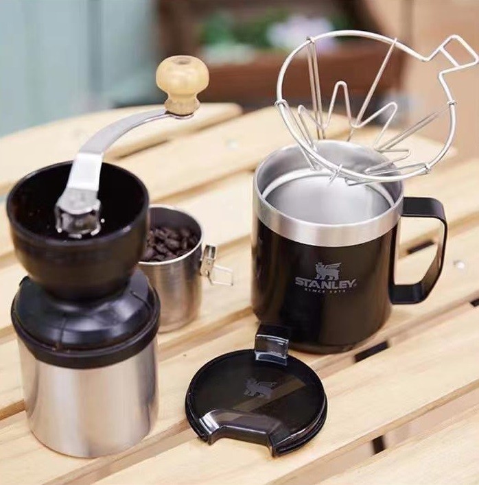 Outdoor coffee cup, thermos cups, 370ml,  with box, CUP21-149-150
