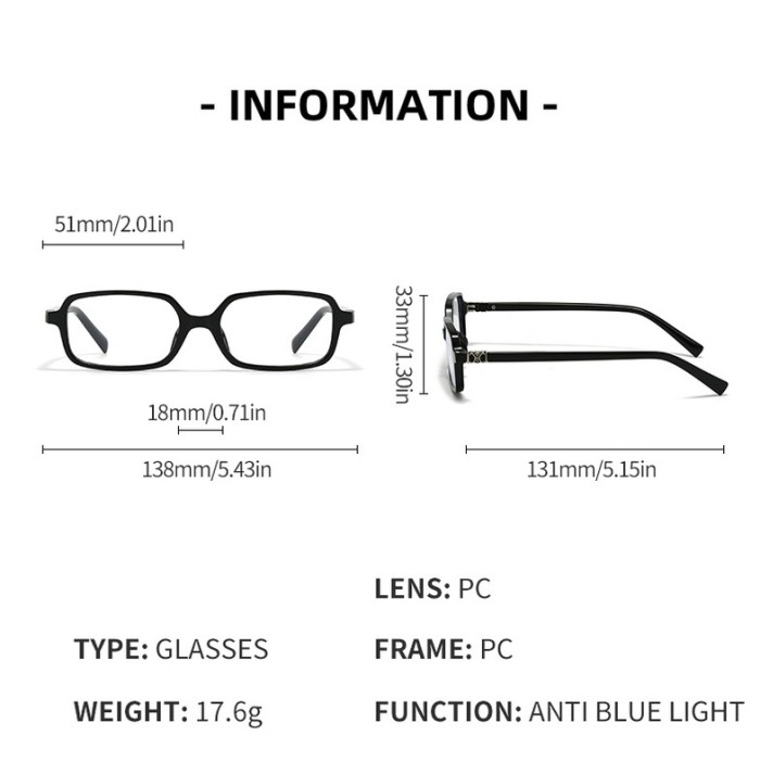 Blue light blocking sunglasses with the box and case ,G25-1590-1596