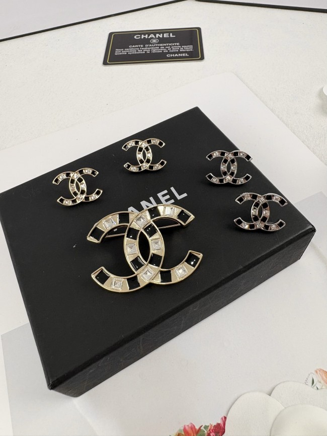 Brooch earring jewelry ,with box, J25-57-59