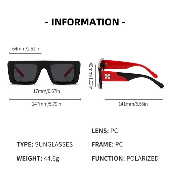 Blue light blocking sunglasses with the box and case ,G25-1662-1668