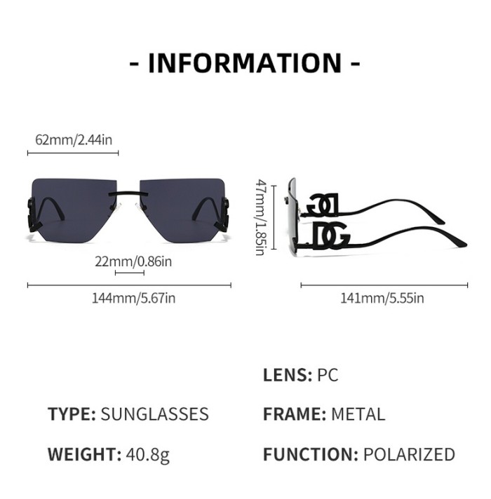 Blue light blocking sunglasses with the box and case ,G25-1625-1632