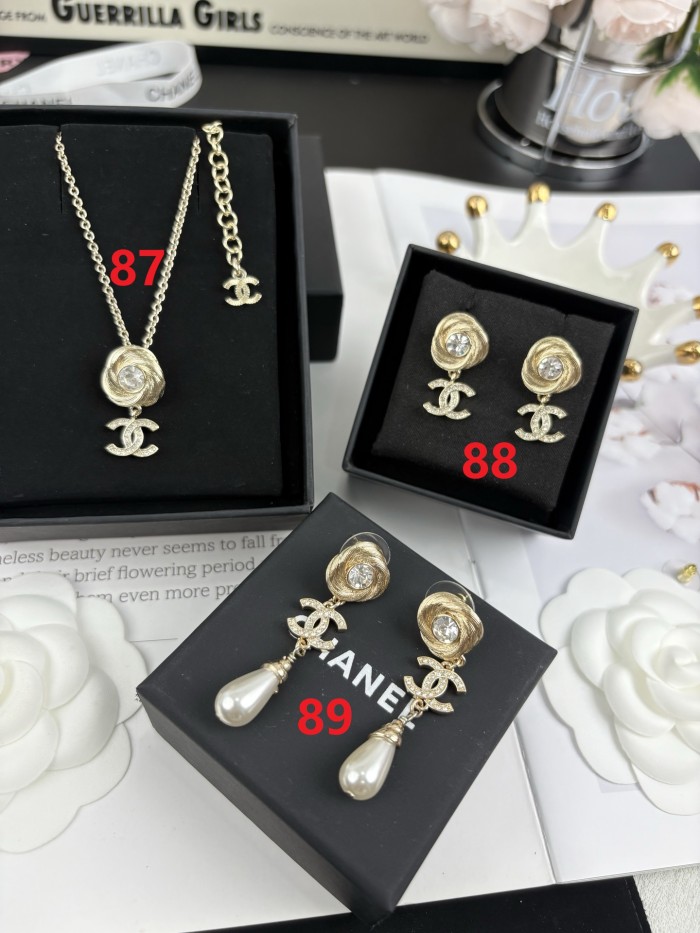 Necklace earring jewelry ,with box,  J25-87-89