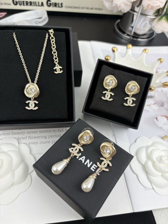 Necklace earring jewelry ,with box, J25-87-89