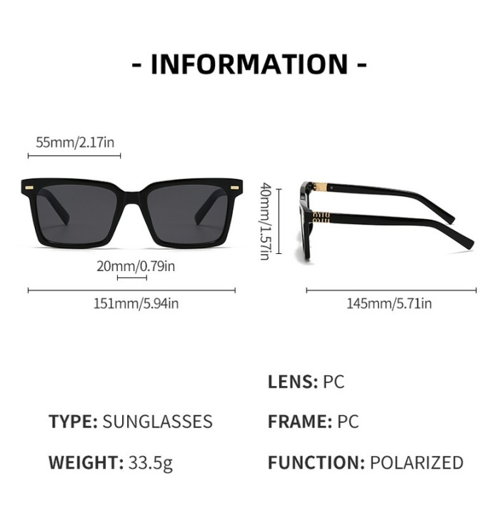Blue light blocking sunglasses with the box and case ,G25-1648-1655