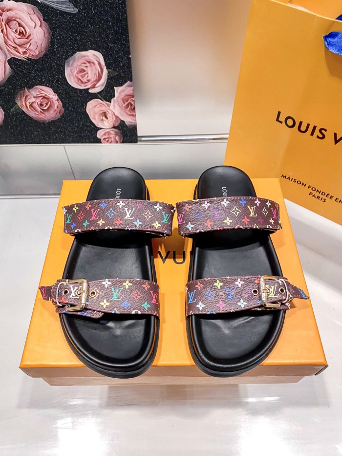 Women flat slipper shoes, size 35-42, SS50-225