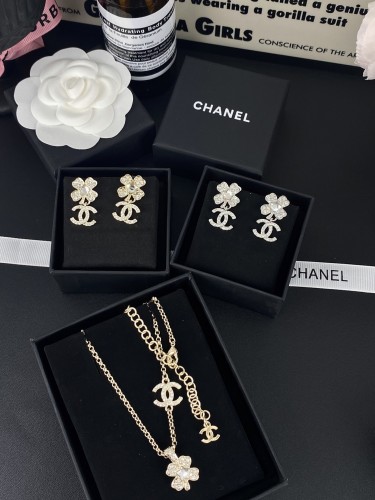 Necklace earring jewelry ,with box,  J25-115-117