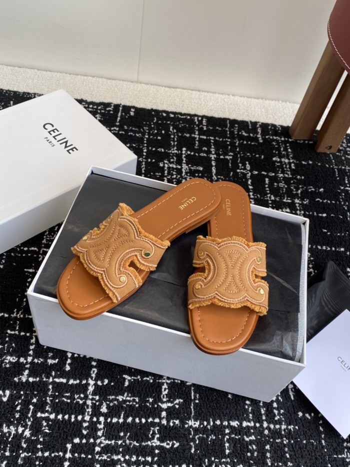 Women flat slipper shoes, with box, size 35-41, SS50-215