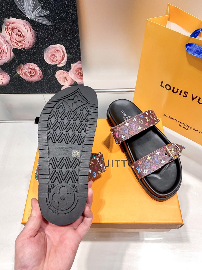 Women flat slipper shoes, size 35-42, SS50-225
