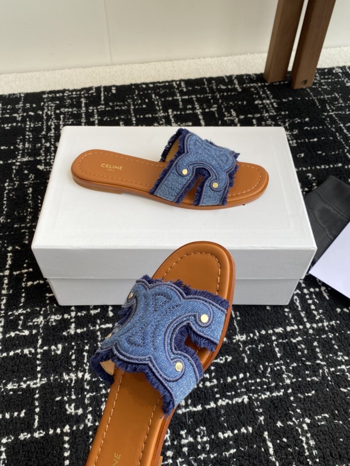 Women flat slipper shoes, with box, size 35-41, SS50-216