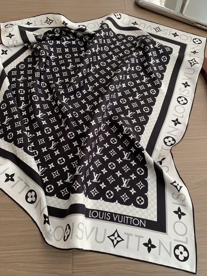 Cotton silk scarf, size 90x90cm, SF20-15