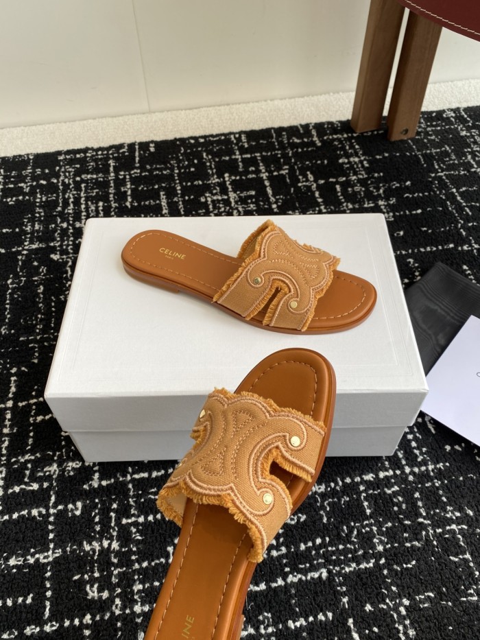 Women flat slipper shoes, with box, size 35-41, SS50-215