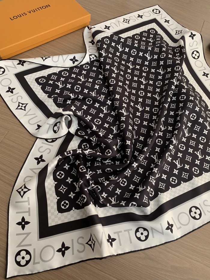 Cotton silk scarf, size 90x90cm, SF20-15