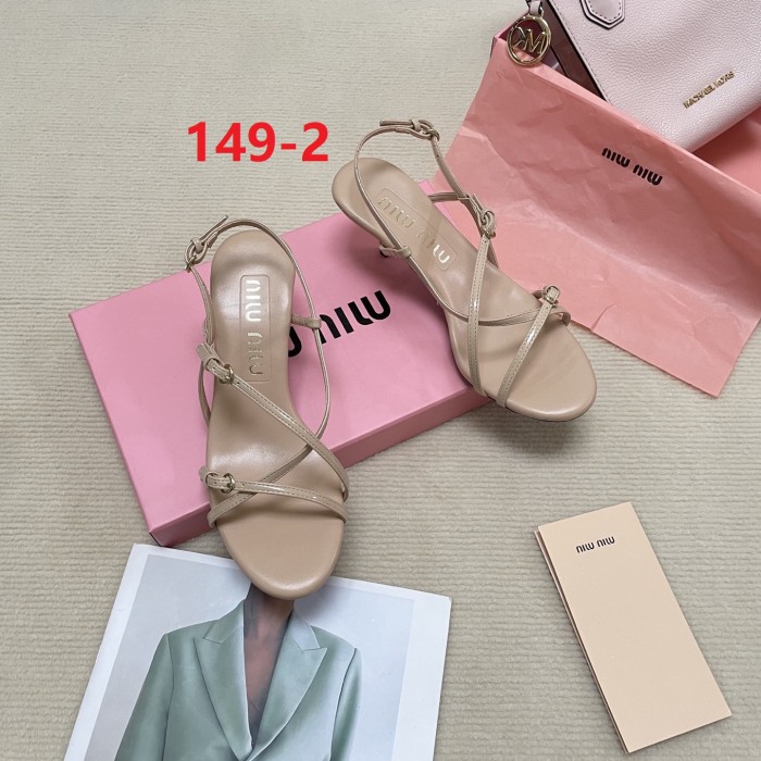 Women heel Sandals shoes,heel 6cm,  with box, size 34-41, SS50-149-2