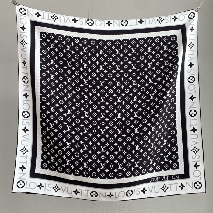 Cotton silk scarf, size 90x90cm, SF20-15