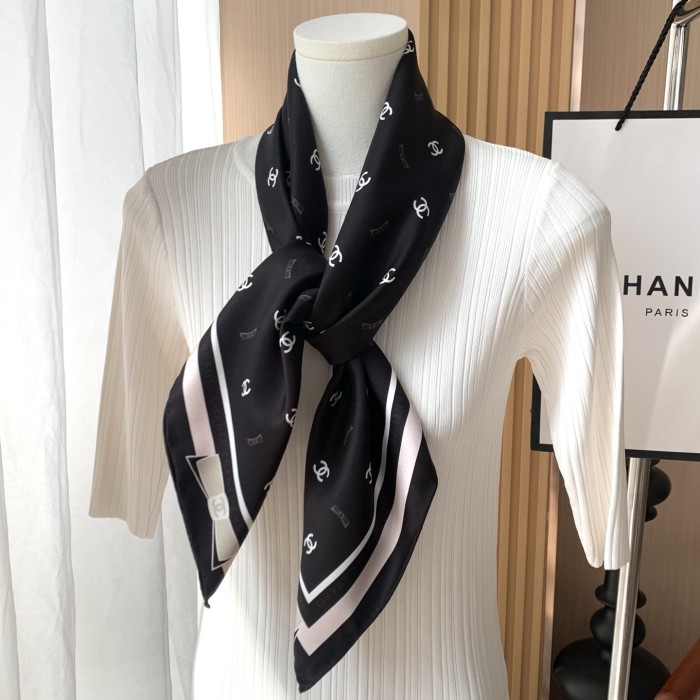 Cotton silk scarf, size 90x90cm, SF20-24