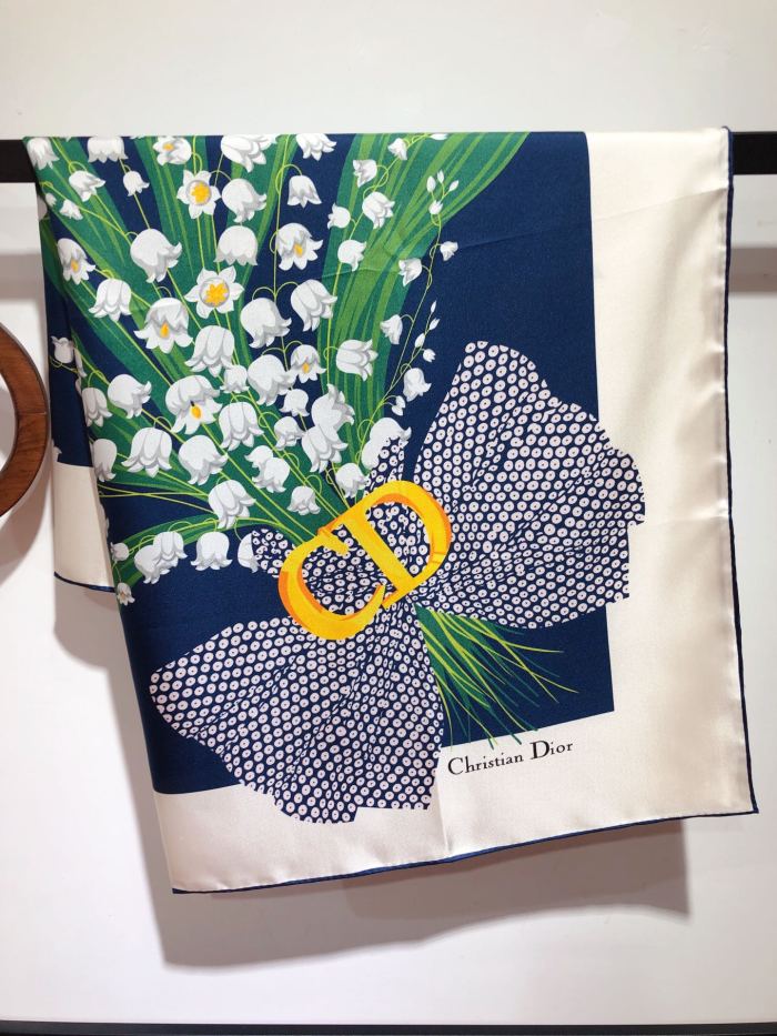 Cotton silk scarf, size 90x90cm, SF20-13