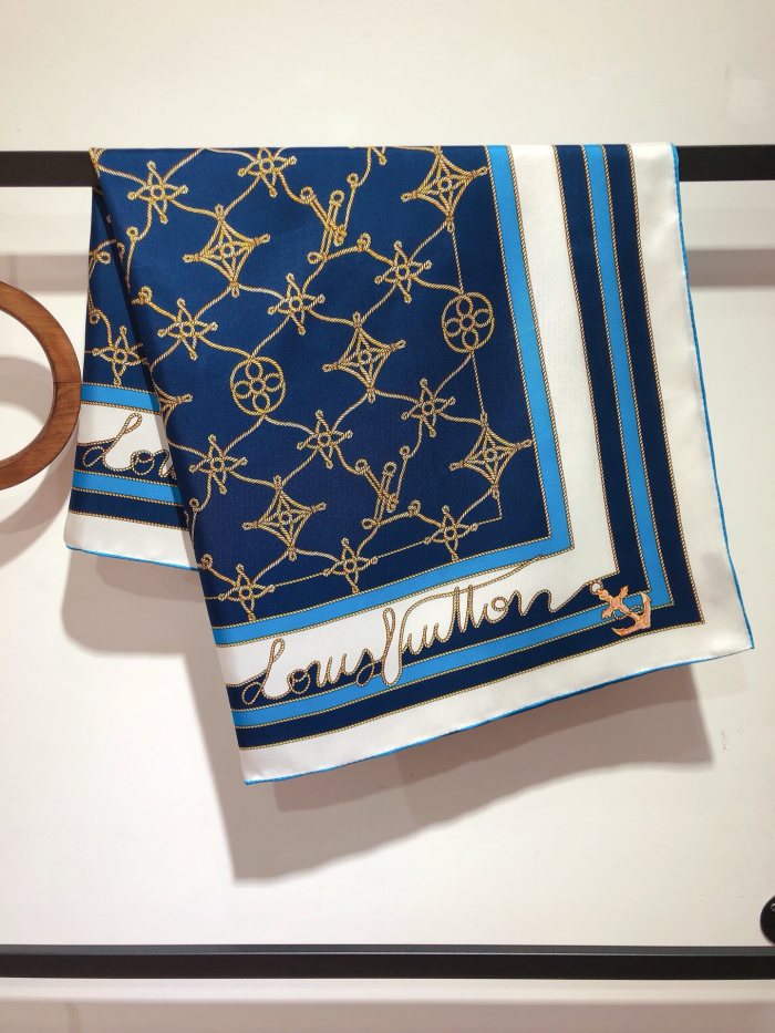 Cotton silk scarf, size 90x90cm, SF20-18