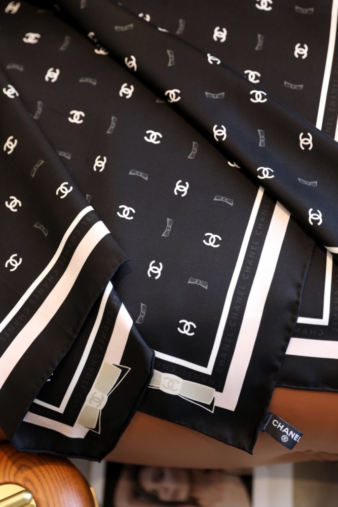 Cotton silk scarf, size 90x90cm, SF20-24