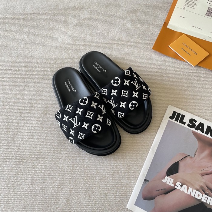Women flat slipper shoes, size 35-42, SS50-229