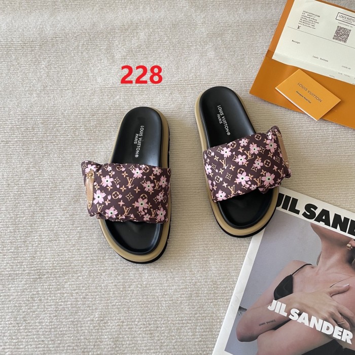 Women flat slipper shoes, size 35-42, SS50-228