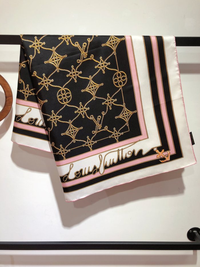 Cotton silk scarf, size 90x90cm, SF20-19