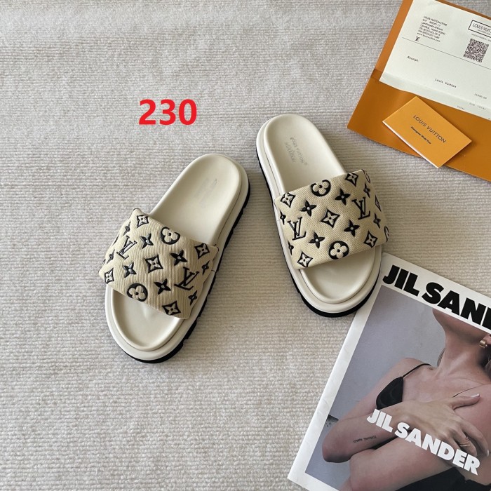 Women flat slipper shoes, size 35-42, SS50-230