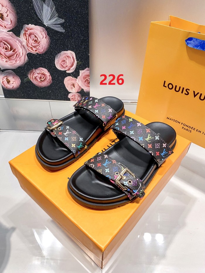 Women flat slipper shoes, size 35-42, SS50-226
