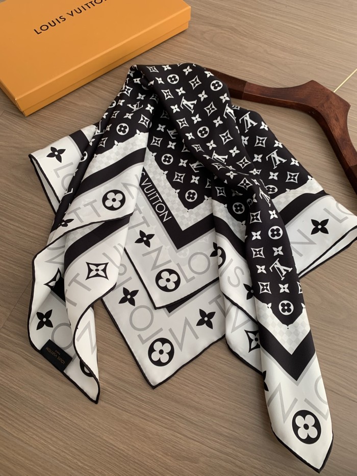 Cotton silk scarf, size 90x90cm, SF20-15