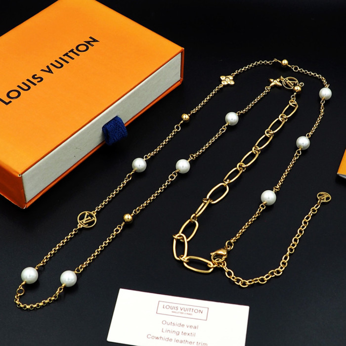 Necklace jewelry ,with box,  J25-123-124