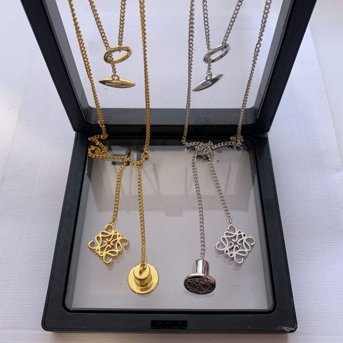 Necklace jewelry ,with box,  J20-3-4