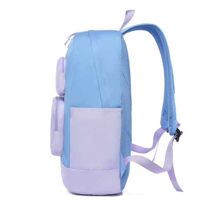 Waterproof Oxford backpack school bag ,  no box, size 32x16x45cm , B28-187-190